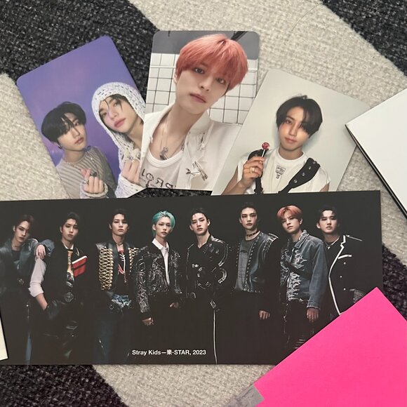Stray Kids ★ROCK-STAR★ Album (Unsealed, Complete w/ 4 Polaroids & All Inclusions - Picture 3 of 5